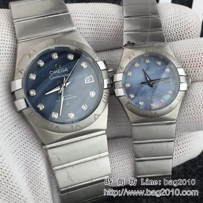 歐米茄OMEGA 雙鷹星座 情侶腕表 WSS1579